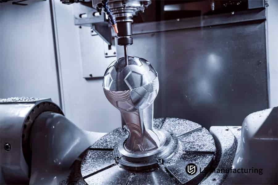 Complex geometry CNC prototype machining by LS Manufacturing