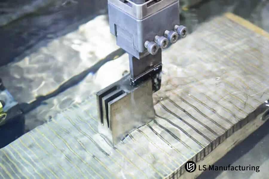 High precision CNC milling of transparent material by LS Manufacturing