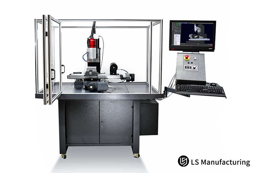 Integrated CNC milling machine and control system by LS Manufacturing