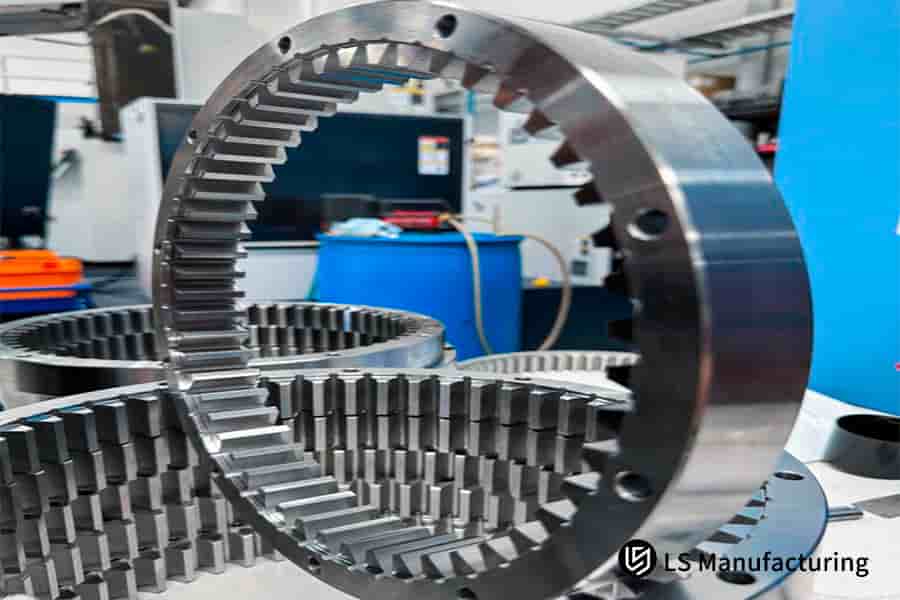 CNC machined planetary gear set assembly by LS Manufacturing