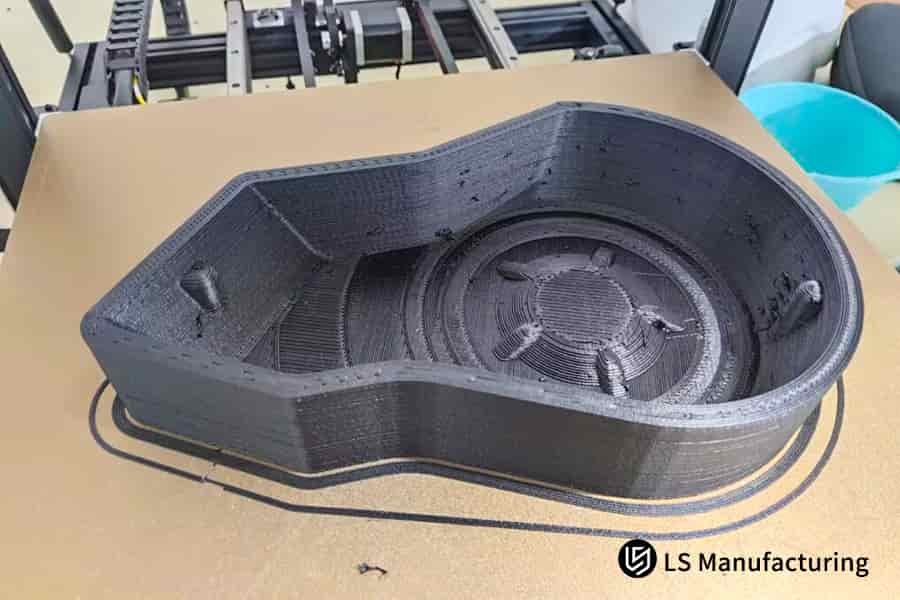 Functional prototype with cost-saving rib design by LS Manufacturing