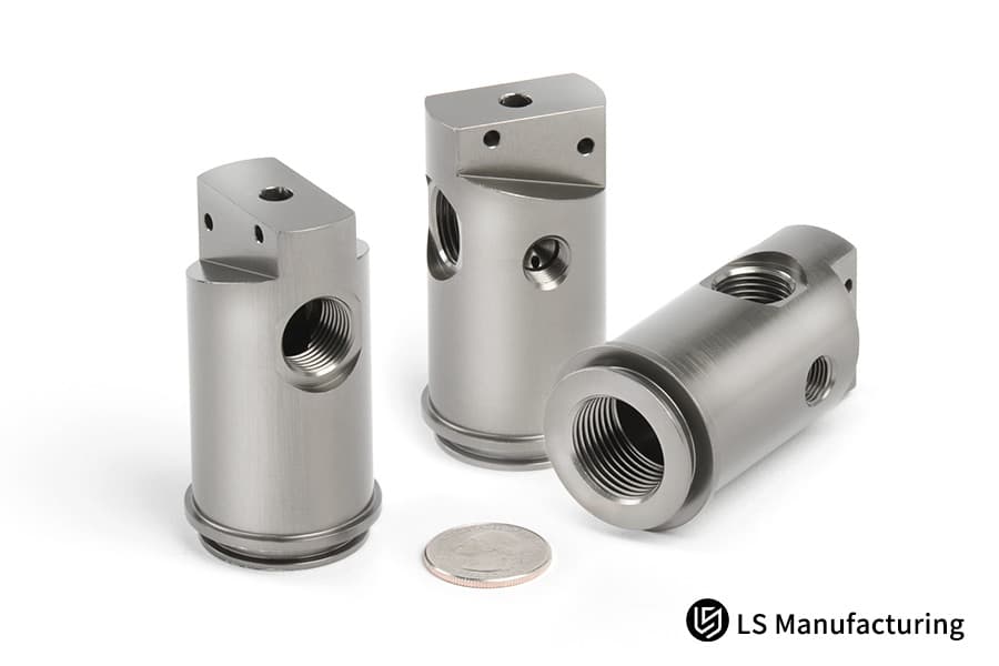High-strength 6061 aluminum CNC components by LS Manufacturing