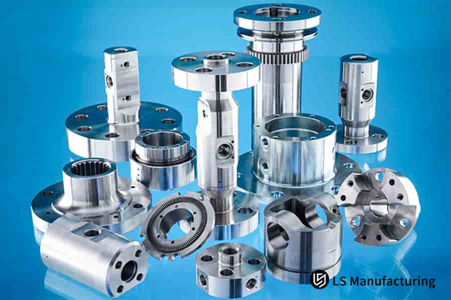 Multi-axis tool path machining a 3D mold by LS Manufacturing