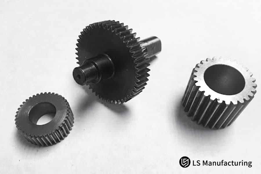 Precision CNC gear production and machining stages by LS Manufacturing