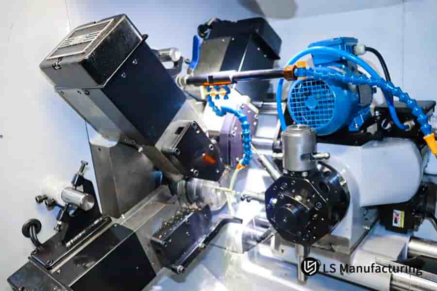 Advanced 5-axis and 7-axis CNC technology by LS Manufacturing