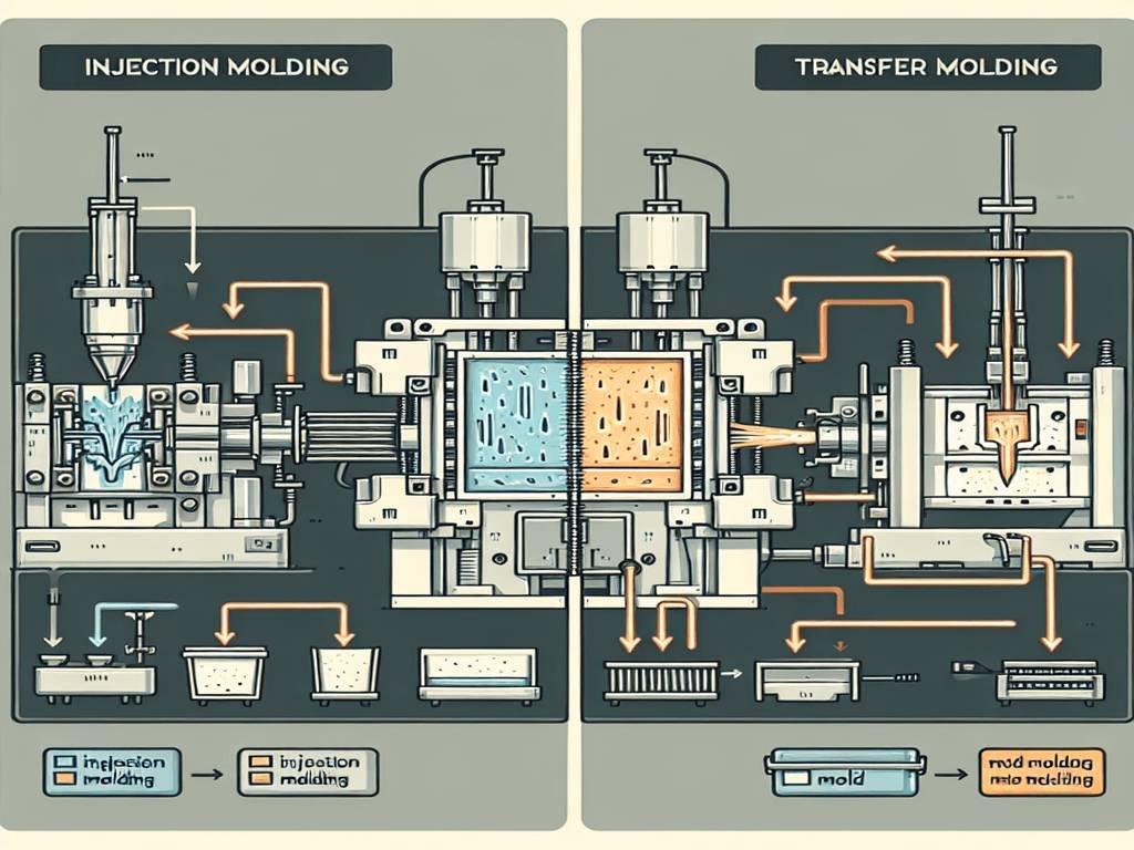 Key Differences of Injection Molding and Transfer Molding