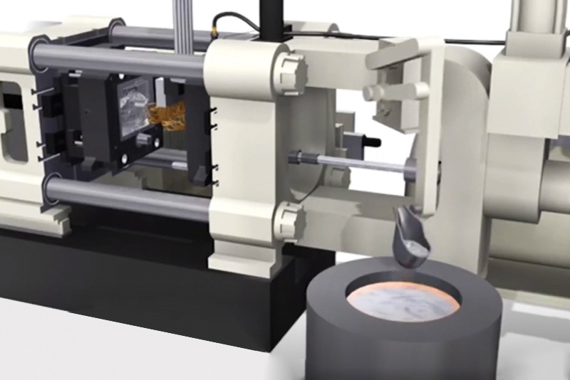 What's the machine casting process?