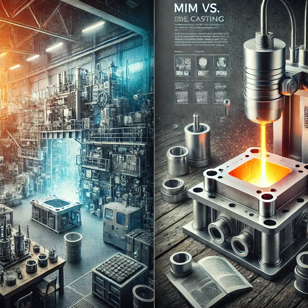 Metal Injection Molding vs. Die Casting