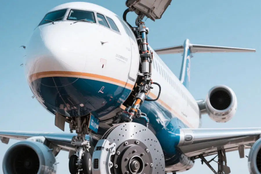 What is the material truth behind the Boeing 777 brake disc shattering accident?
