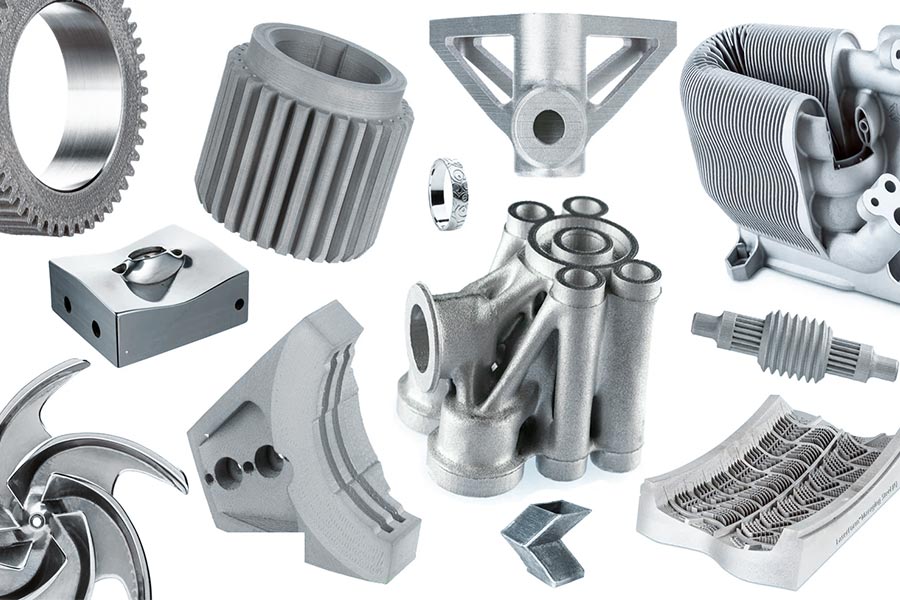 Which industries have applied stainless steel 3D printing?