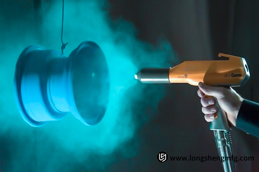 Powder coating process