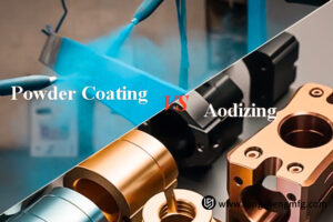 Anodizing or powder coating