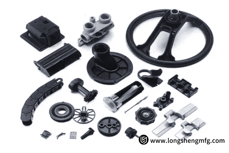 Plastic injection molded auto parts