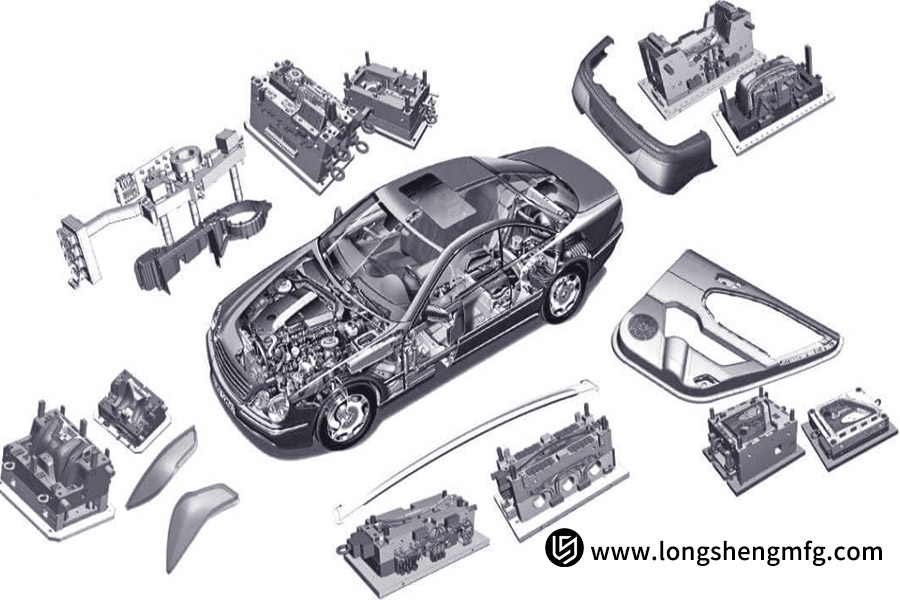 Application of plastic injection molding in the automotive field