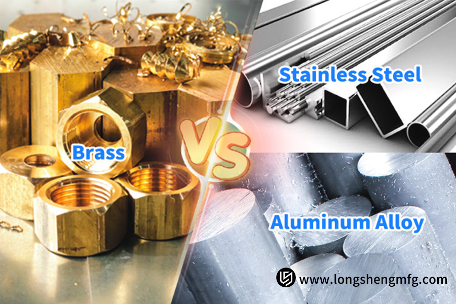 Overview Comparison: Brass, Stainless Steel, and Aluminum Alloy Properties