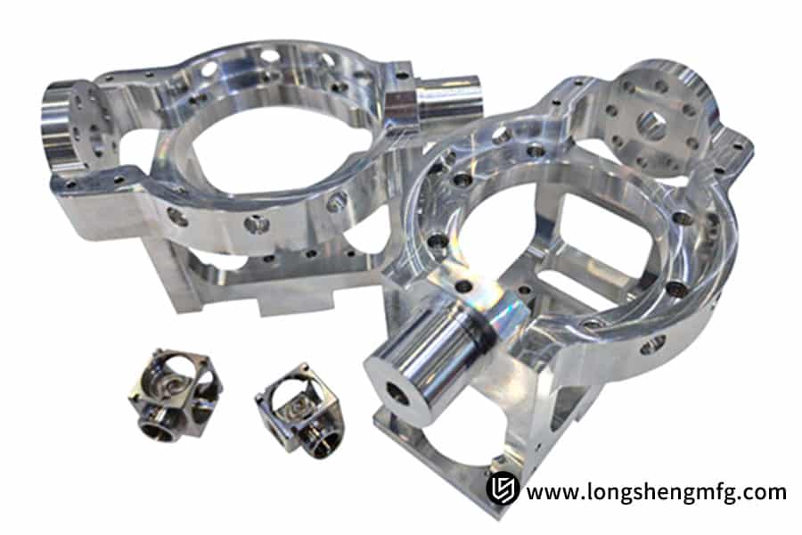 Precision-machined aluminum parts by LS Manufacturing