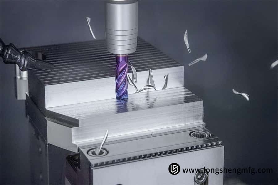 CNC milling surface finish by LS Manufacturing