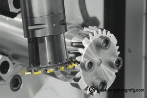 Close-up gear machining by LS Manufacturing