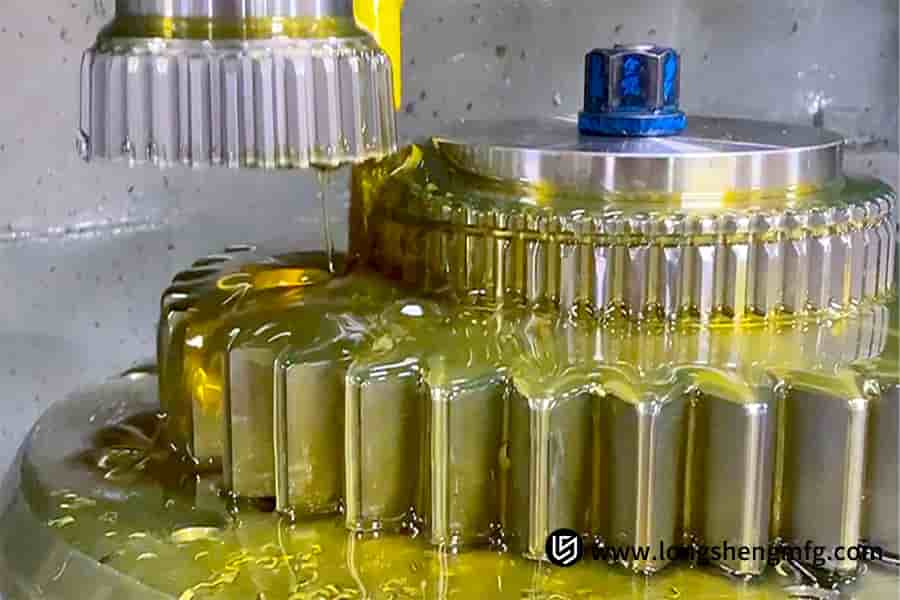 Precision gear machining service by LS Manufacturing