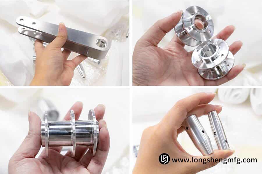 Diverse metal prototyping methods product showcase by LS Manufacturing