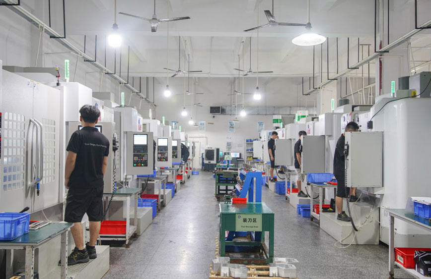 LS Manufacturing's Workshop of CNC Machining 2