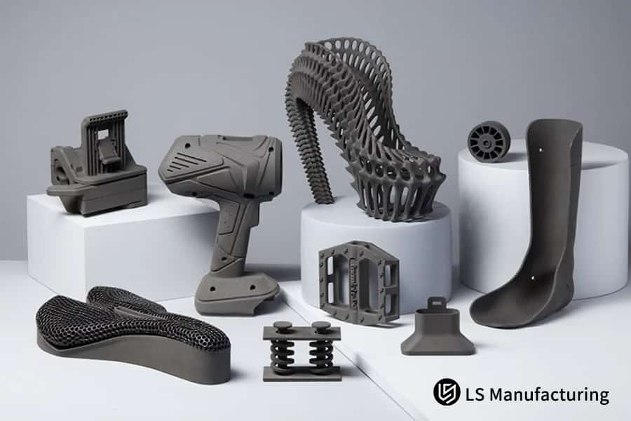 Precision 3D printed prototype parts pshowcasing quick turnaround by LS Manufacturing